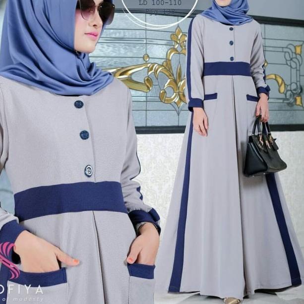 Gamis Tunik Fashion muslim dress hasna muslim