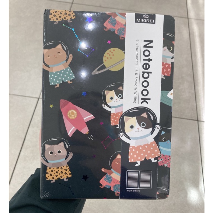 

Note Mikirei Hardcover Notebook Animal Space