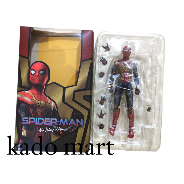 action figure spiderman no way home shf