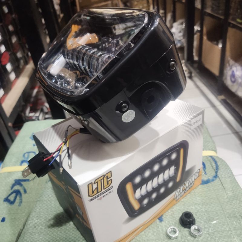 headlamp lampu daymeker rx king terbaru murah