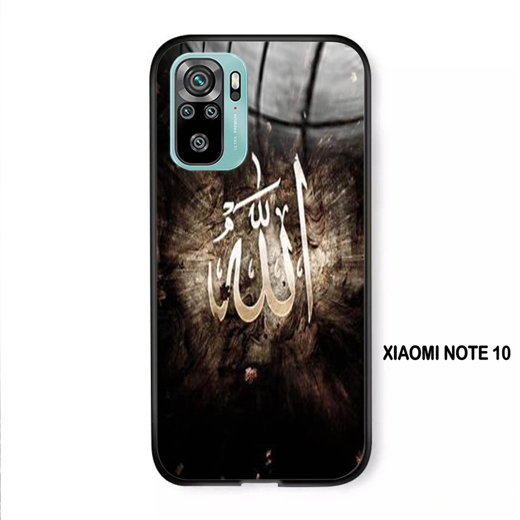 Softcase Kaca XIAOMI REDMI NOTE 10  - Case Handphone XIAOMI REDMI NOTE 10 [T18]