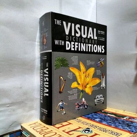 ORIGINAL THE VISUAL DICTIONARY WITH DEFINITIONS INGGRIS-INDONESIA