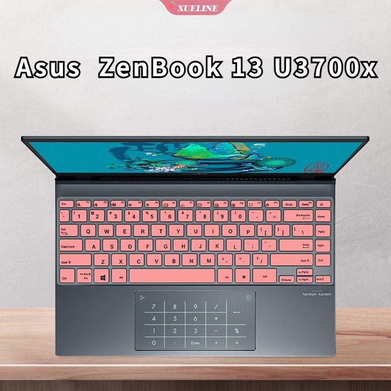 Film Pelindung Debu keyboard Bahan Silikon Untuk Asus notebook ZenBook 13 U3700x