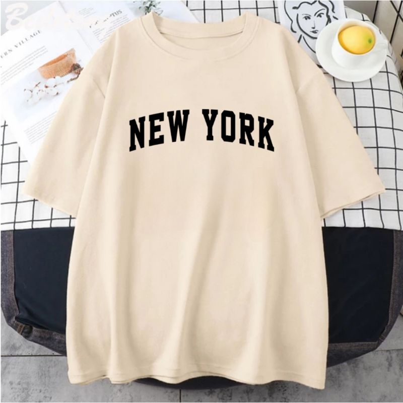 Baju Kaos Pria Wanita NEW YORK