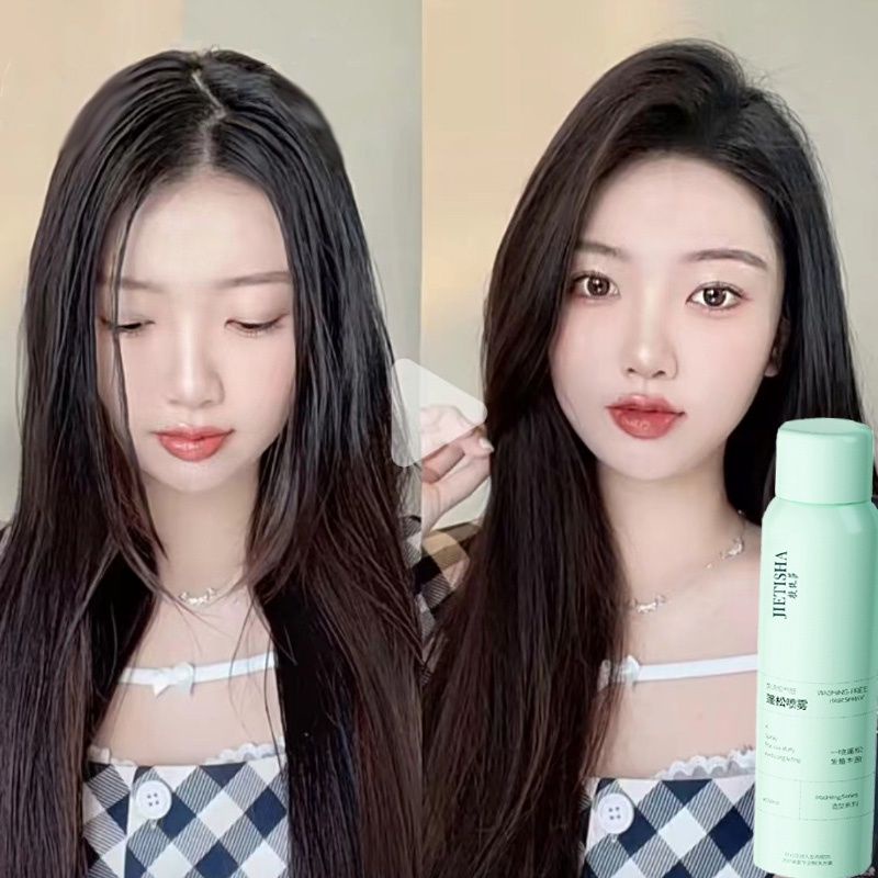 dry shampoo viral ,semprotan rambut, semprotan rambut berminyak