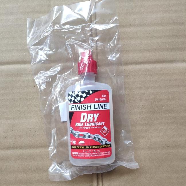 Finish Line Teflon Plus Dry Lube 120 ml. Pelumas Rantai Finish Line