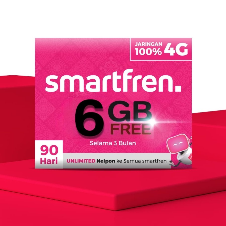 PERDANA KOUTA INTERNET SMARTFREN COCKTAIL 6GB DAN 15GB