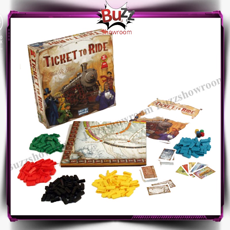 Ticket To Ride Europe America USD Board Game