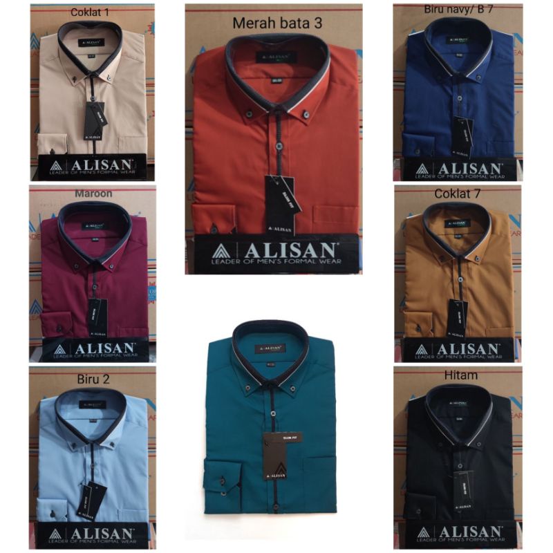 Kemeja Alisan Slim Fit