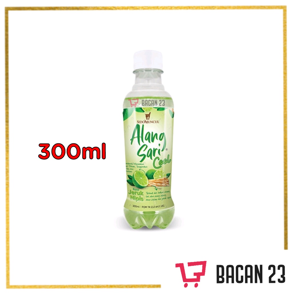 Alang Sari Cool Botol (300ml) / Minuman Pencegah Sariawan Panas Dalam