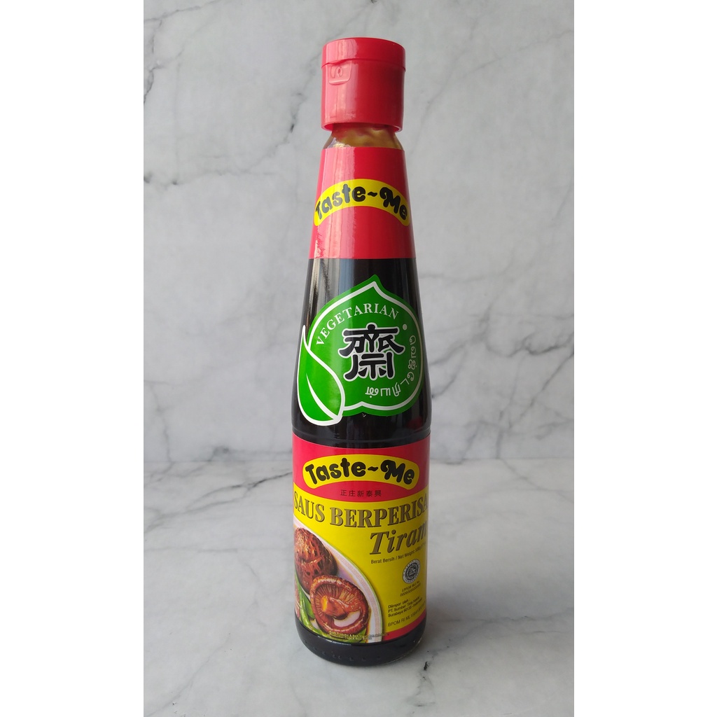 

TASTE ME OYSTER SAUCE/SAUCE TIRAM BERPERISA TIRAM VEGETARIAN 500gr