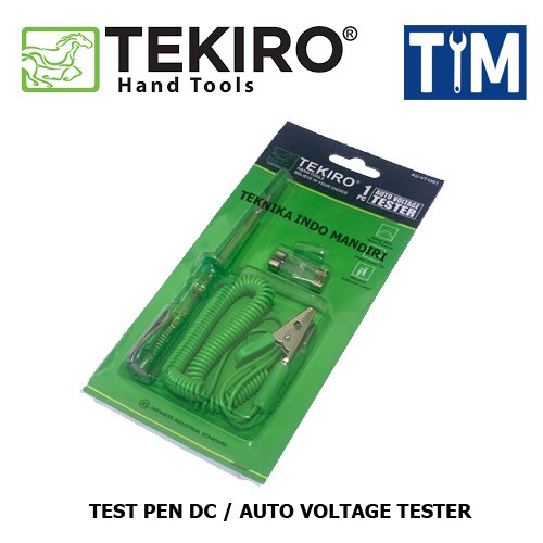 [READY] Tekiro Tes Pen Dc / Perlengkapan Rumah Tangga Murah / Perlengkapan Alat Pertukangan  Perkaka