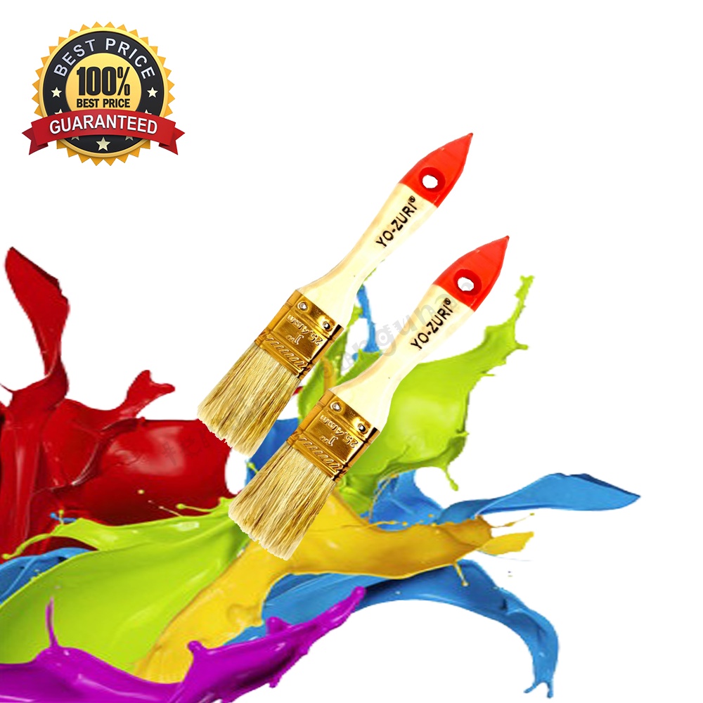 Kuas Cat 633 putih 1 inch YOZURI