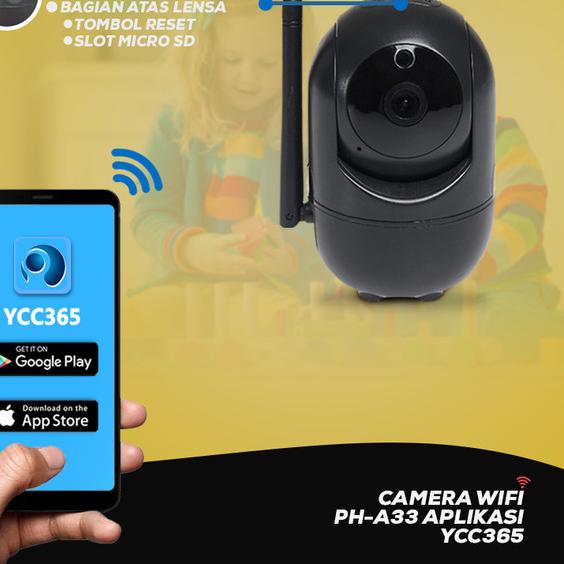 Camera Ip Portabel Wireless 2Mp YCC365