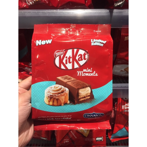 

Kit-Kat minimoments cinnabon 120 gram