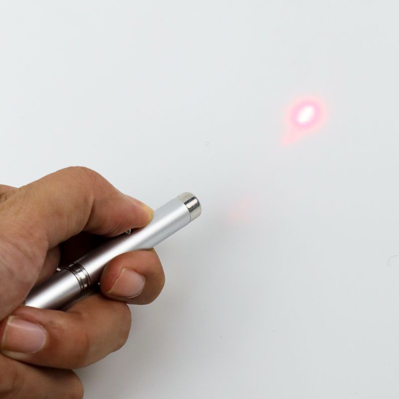 Taffware PREMIUM Red point Laser Bolpoin laser pointer Presentasi 650nm zy0001