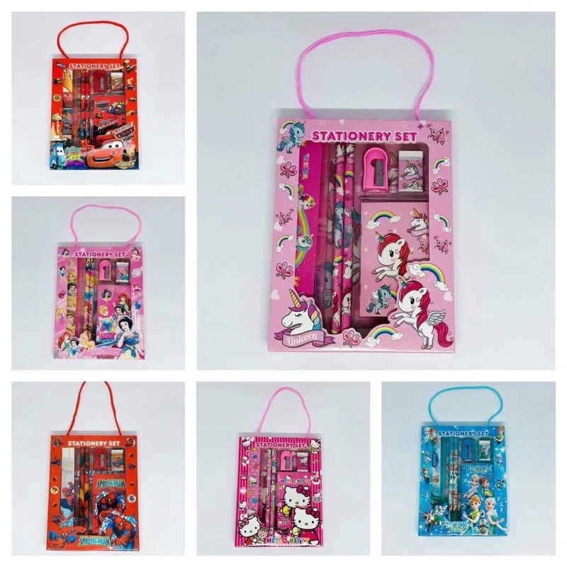 

SET ALAT TULIS LENGKAP / satu set alat tulis anak / alat tulis karakter