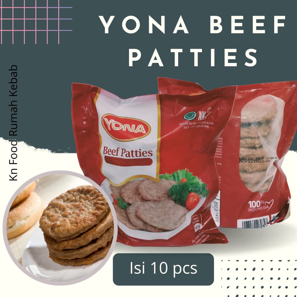 

Yona Patties - Daging Burger Yona