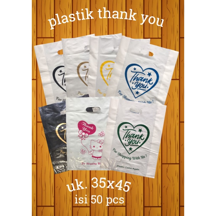 plastik thank you