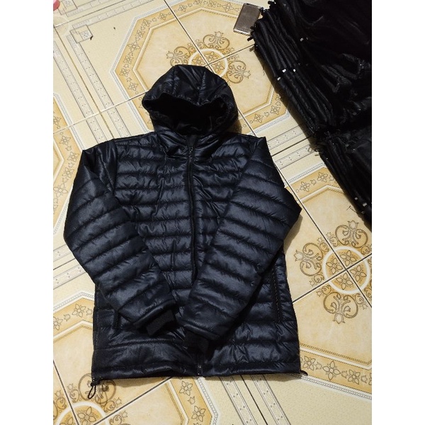 Jaket Puper Hitam kupluk