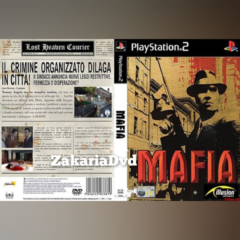 Kaset Ps 2 Mafia