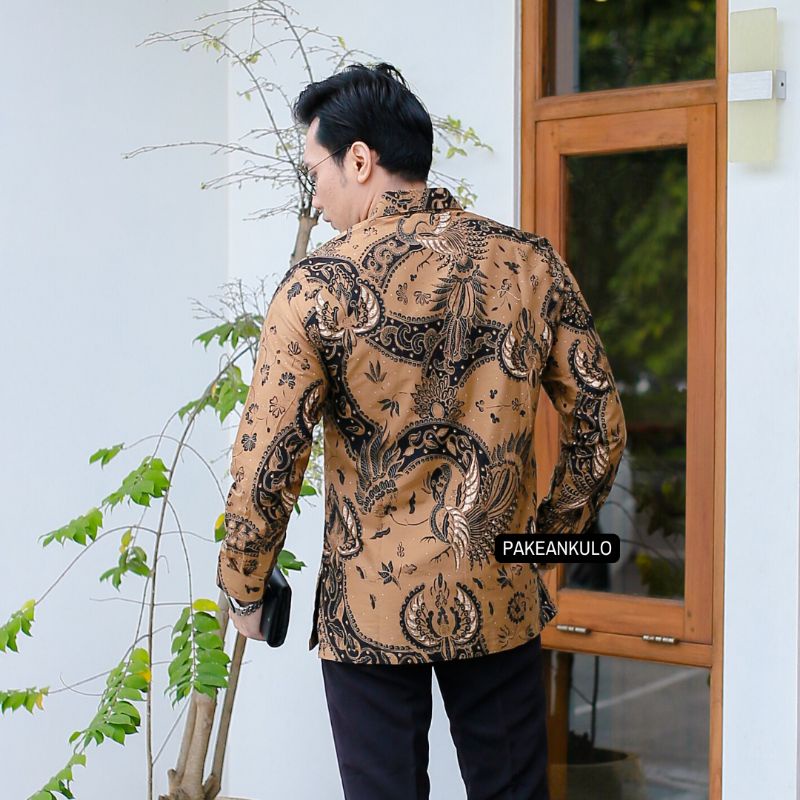 Batik Premium Pria Slimfit || Motif Jatmiko