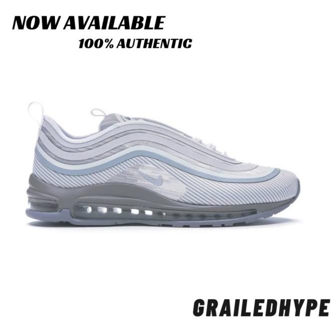 Nike Air Max 97 Ultra 17 Pure Platinum 3M - 100% Original