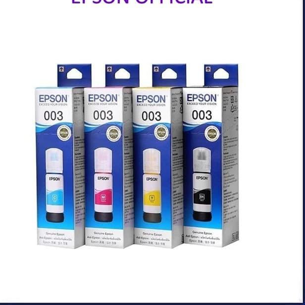 EPSON Tinta 003 Original Tinta Epson 003 for Epson L3110 L3150 L5190 - Black