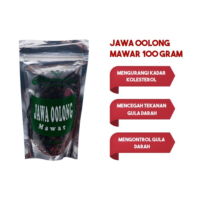 

TEH 63 JAWA OOLONG MAWAR 100 GRAM
