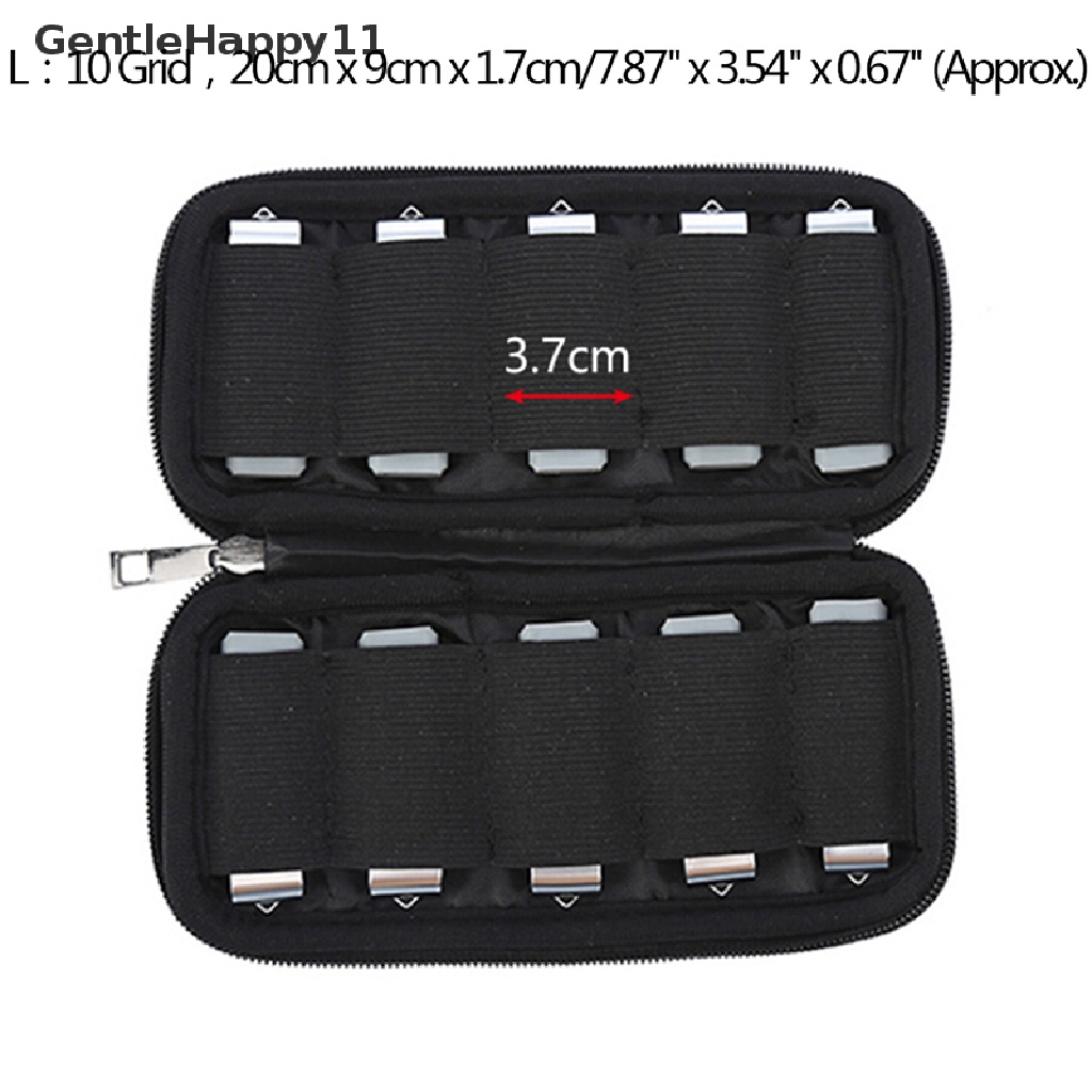 Gentlehappy Portable U Disk Holder USB Flash Drives Organizer Case Tas Penyimpanan Pelindung id