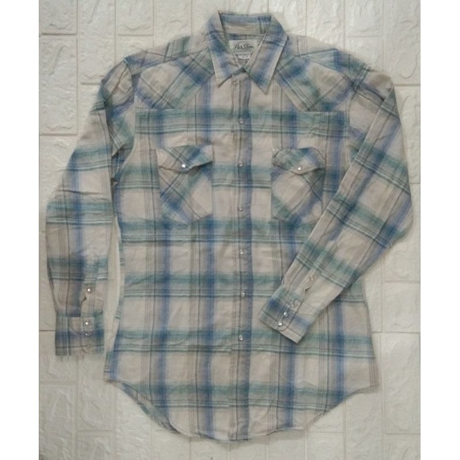 kemeja flanel cewek preloved/kemeja semi tunik second/kemeja cewek brand
