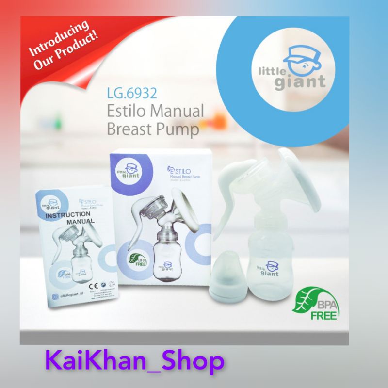 Little Giant Estilo Manual Breast Pump