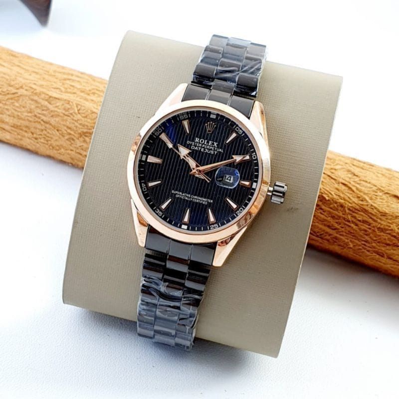 Jam Tangan Wanita Rolexxx Fitur Tanggal Aktif Quart Analog Strap Rantai Murah Tahan Air Jam Tangan Cewek Water Resistant Terlaris | Jam Tangan Fashion Cewek