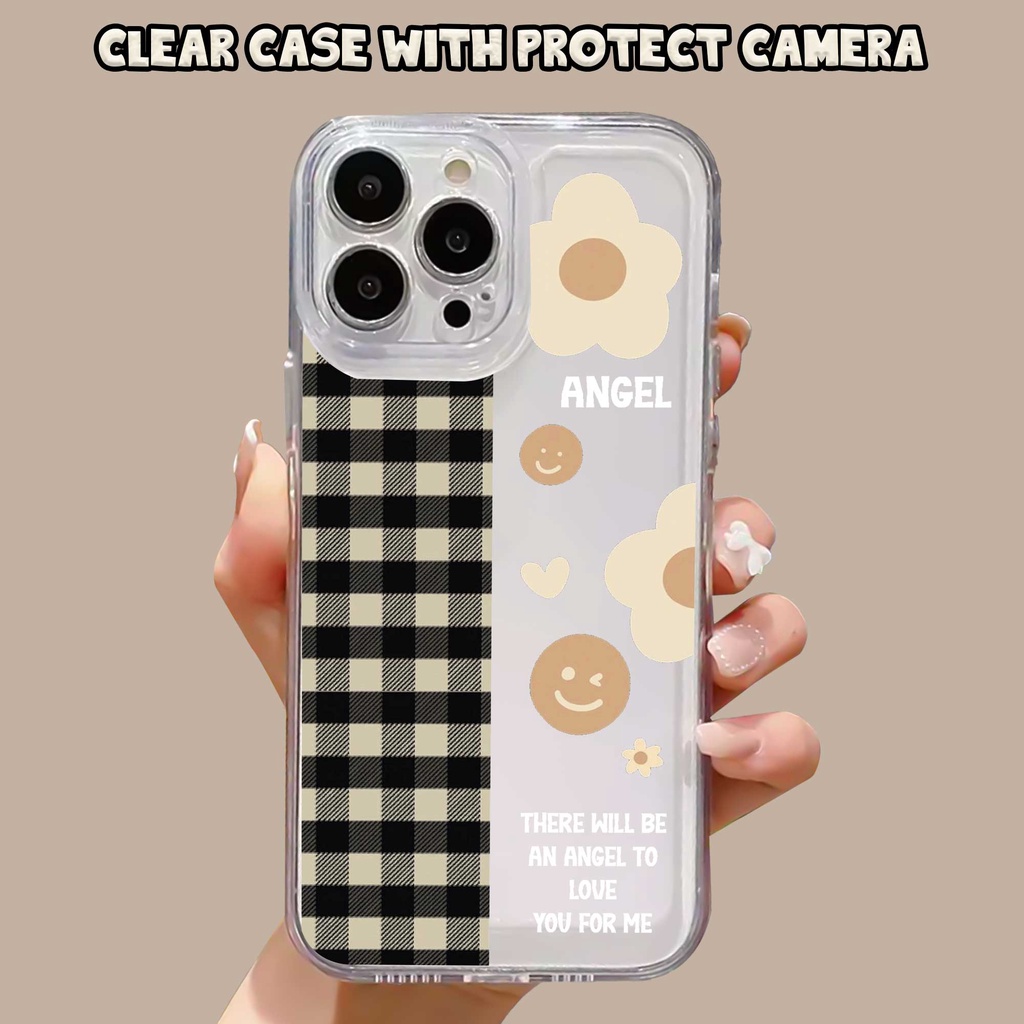 Case iPhone X XS 7 8 7 PLUS 8 PLUS - Softcase Clear Protect Camera - Silikon Hp iPhone - Silicon Hp 