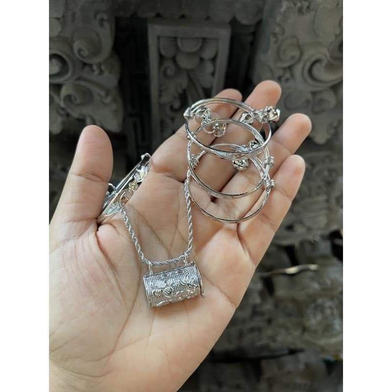 promo sale set gelang bayi 3 bulanan xuping
