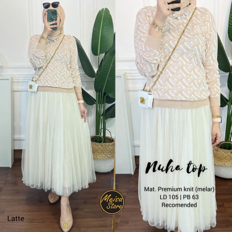 Nuha Top By Meisa Store || Top