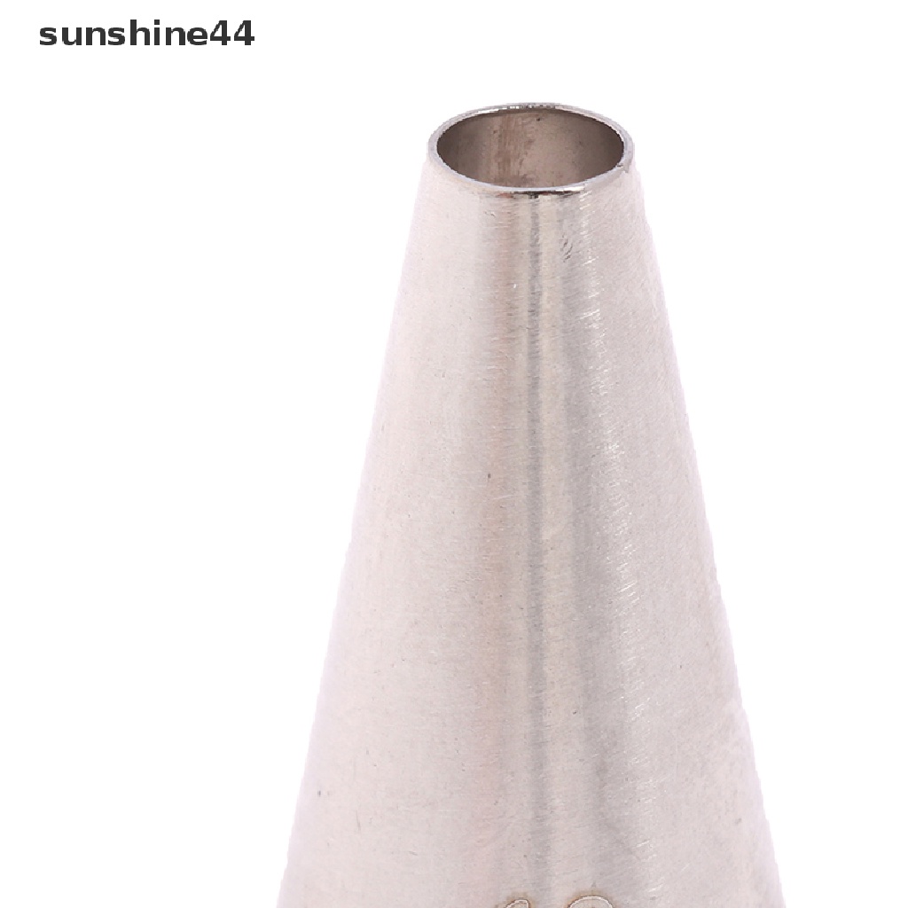 Sunshine Lampu Sorot Led Tenaga Surya #10pcs Spuit Piping Bahan Stainless Steel Untuk Dekorasi Kue