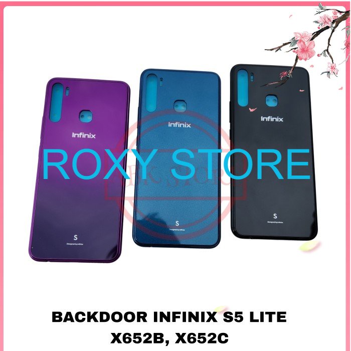 TUTUP BELAKANG BACKDOOR BACKCOVER BACK CASING INFINIX S5 LITE ORIGINAL