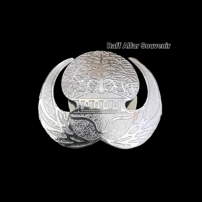 Pin Pin Korpri Magnet Silver Laris