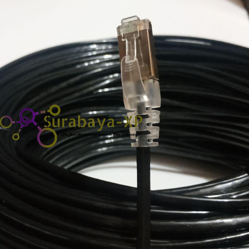 Kabel LAN Outdoor 20 Meter CAT5E Tembaga Murni 20 M 20M UTP STP FTP