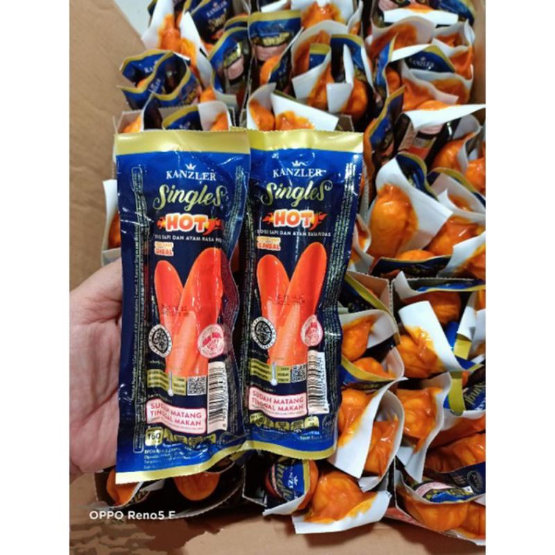 

Sosis Kanzler Singles Hot 65gr MINIMAL ORDER 3PC PER RASA