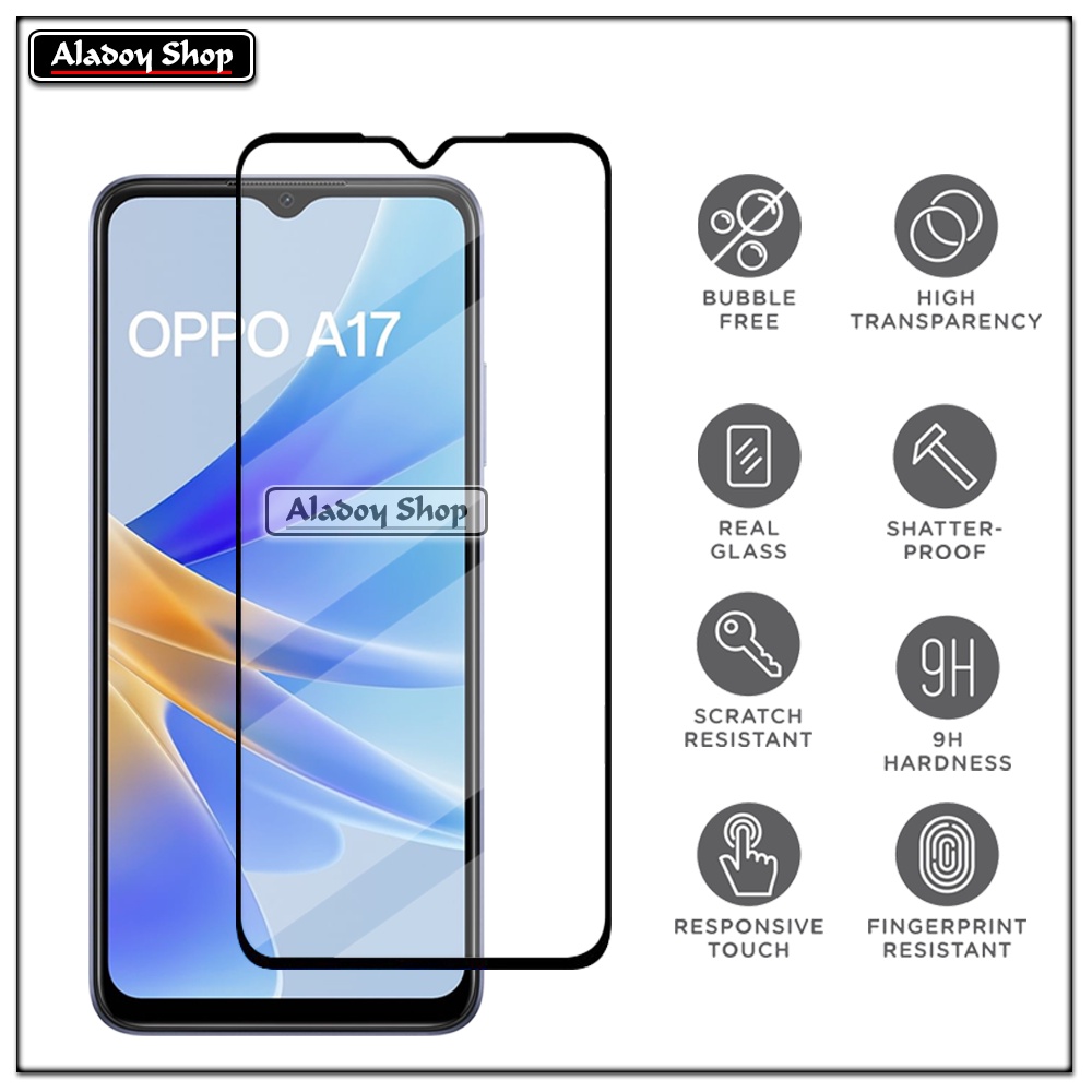 Tempered Glass Oppo A17 4G 2022 Anti Gores Layar Screen Protector