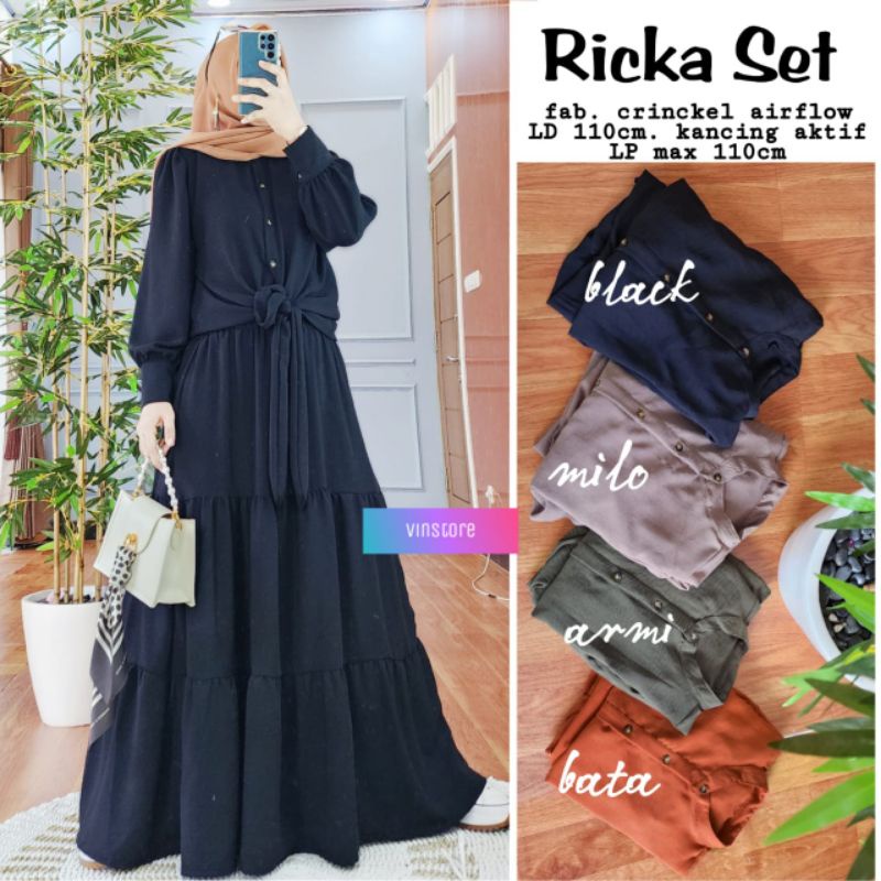 Ricka Dress Set by vinscore