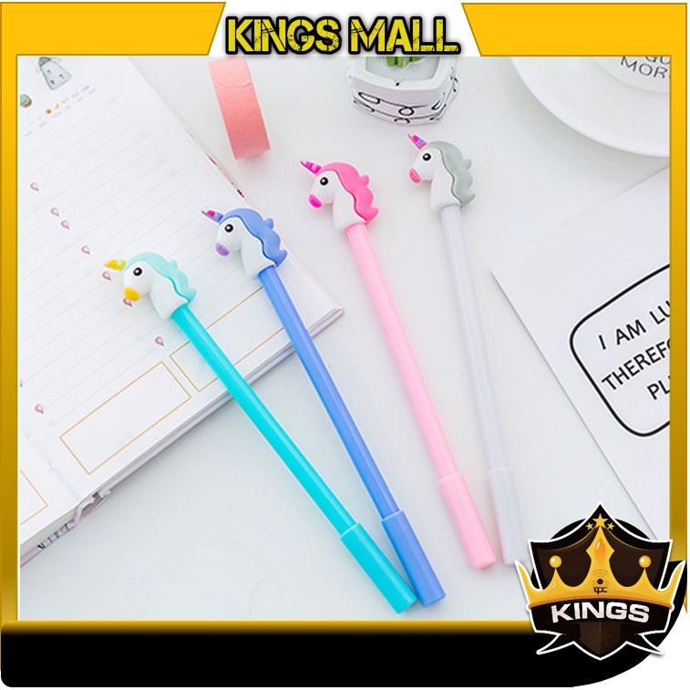 

KINGS - S5613 Pena Gel Kuda Poni / Bolpen Hitam Little Pony / Pulpen Tinta Kuda Poni / Pena Tinta Motif Karakter Kuda Poni