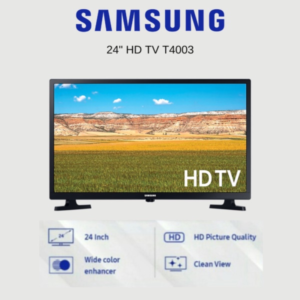 SAMSUNG 24T4003 HD USB Movie Digital TV 24 Inch UA24T4003AKXXD Diskon