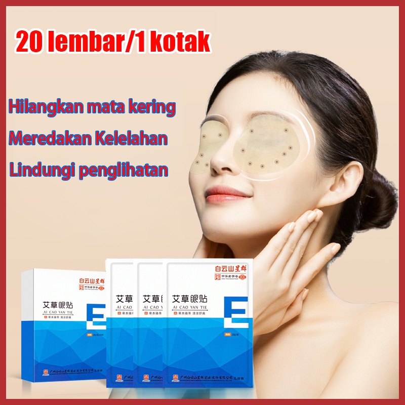 Masker Mata Eye Patch Eye mata lelah Eye Mask Masker mata uap kompes mata lelah Penglihatan Mata Patch 20 Pcs/box