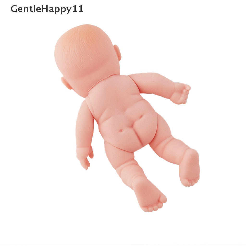 GentleHappy 12cm Realistic Baby Doll Vinyl Newborn Infant Simulation Model Kids Toys Gift id