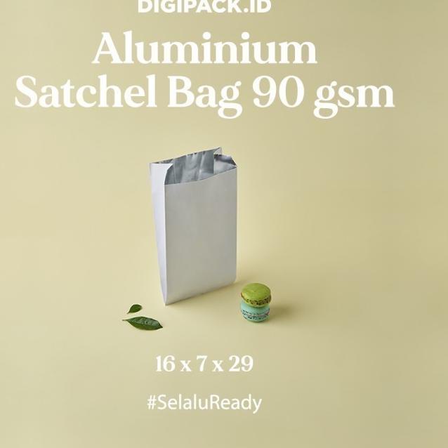 

[Digipack] Aluminium Satchel Bag 16 x 7 x 29 | Kantong Frozen Food
