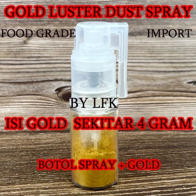 

LUSTER DUST GOLD SILVER PELARUT LUSTRE BUBUK POWDER DEKORASI KUE PENGHIAS GALAXY MINUMAN ICING CAKE