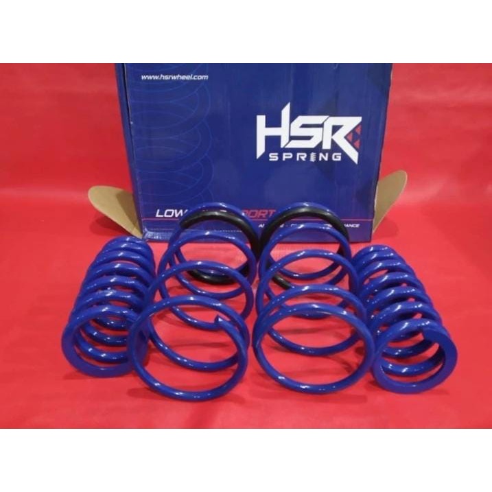 LOWERING KIT HSR BLUE MERCEDES BENZ W212 2010-2016